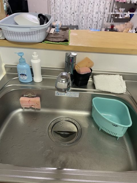 写真で観察!キッチンシンクの食器用洗剤、どのように置いていますか? | digmar