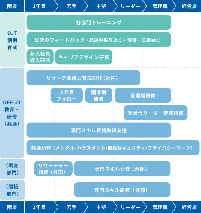 MSRの研修制度とキャリアモデル